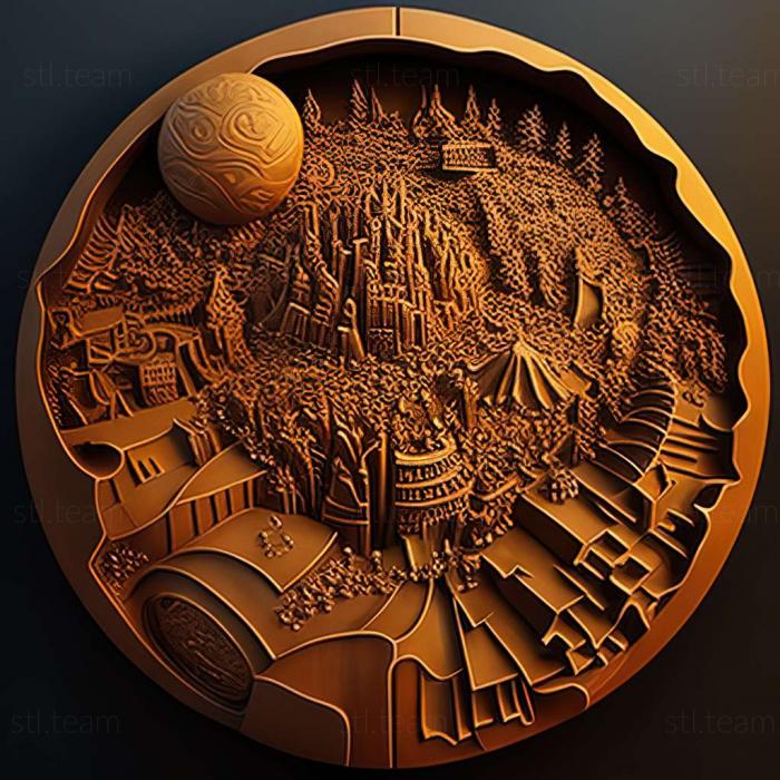 3D модель Гра Cities XL 2012 (STL)